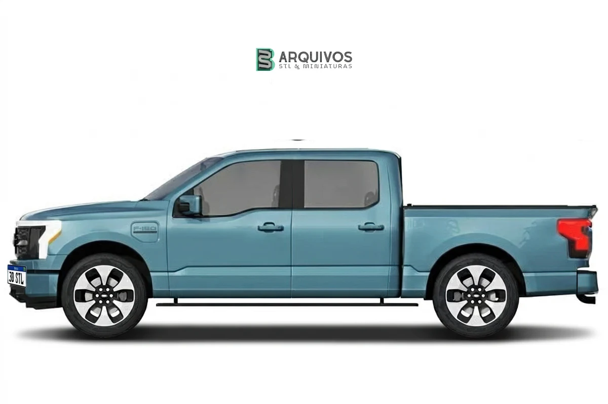 Modelo 3D STL - Ford F-150 Lightning 2022 — foto 5